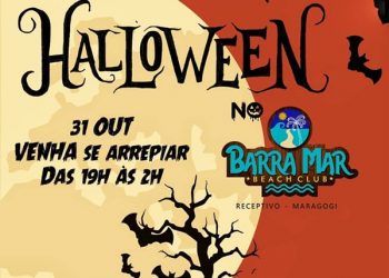 MARAGOGI- Barra Mar Beach Club promoverá festa de Halloween e disponibilizará transporte gratuito para os maragogienses.