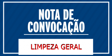 MARAGOGI- NOTA DE CONVOCAÇÃO PARA LIMPEZA GERAL DAS PRAIAS.
