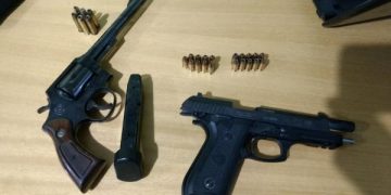 MARAGOGI- Homem é preso com um revolver e uma pistola 380 no assentamento Costa Dourada.