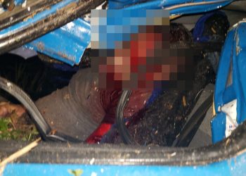 Vereador de Porto Calvo Jason Júnior capota caminhão carregado com água mineral e morre na hora.