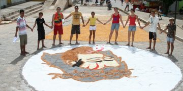 Pandemia interrompe tradição dos tapetes de Corpus Christi