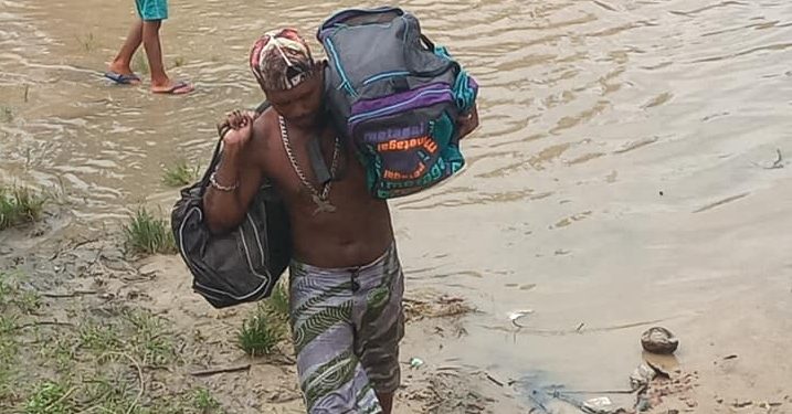 MARAGOGI — Chuva deixa várias famílias do Maruim, em São Bento, desalojadas.