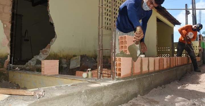 OBRAS SÃO REALIZADAS NAS ESCOLAS MUNICIPAIS DE MARAGOGI