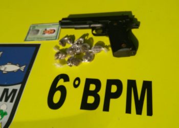 Jovem de 18 anos é preso em São Bento por tráfico de drogas