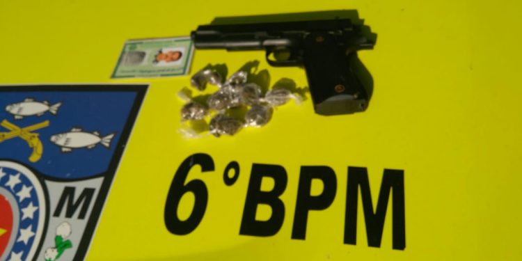 Jovem de 18 anos é preso em São Bento por tráfico de drogas