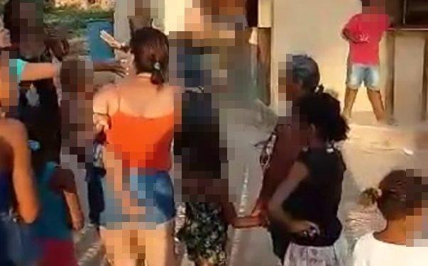 Comunidade carente de Maragogi expulsa com vaias e discussão cabo eleitoral