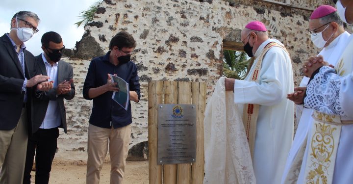 IPHAN e Igreja Católica comemoram com Missa campal a 1° etapa da restauração das ruínas de São Bento
