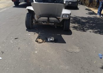 Dois turistas ficam feridos após acidente com buggy em Porto de Pedras