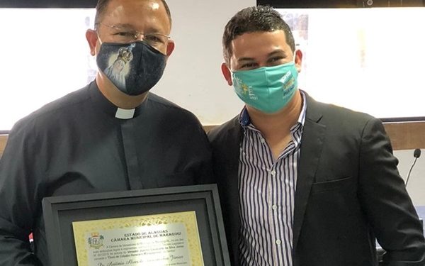 Cidadão honorário de Maragogi na câmara de vereadores