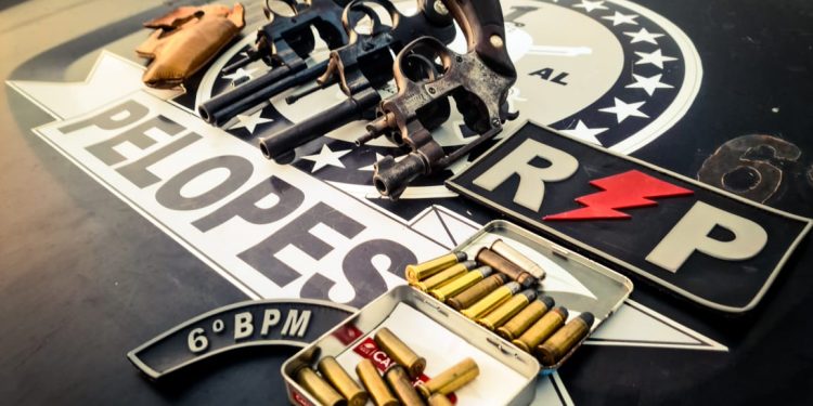 Homem é preso com 03 revólveres no assentamento Itabaiana em Maragogi