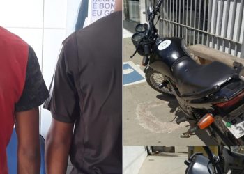 Dois menores são presos com moto roubada no “Risca Faca” em Maragogi