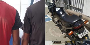 Dois menores são presos com moto roubada no “Risca Faca” em Maragogi