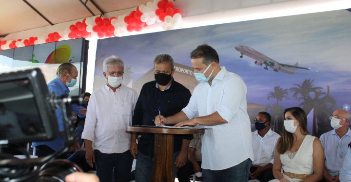 Aeroporto de Maragogi começa a ser construído e terá até 15 voos semanais; previsão para operacionalização é de 2 anos