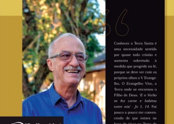 Natural de São Bento, padre Manoel José lança livro sobre peregrinação em Jerusalém