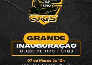 Clube de tiro esportivo será inaugurado na cidade de Penedo
