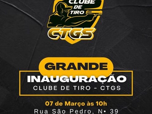 Clube de tiro esportivo será inaugurado na cidade de Penedo