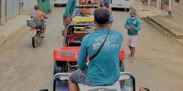 VÍDEO- Bugueiros de Maragogi realizam protesto em prol de flexibilização para volta dos seus ofícios