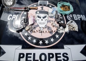 MARAGOGI- Em Barra Grande, homens são presos com armas, cocaína a maconha