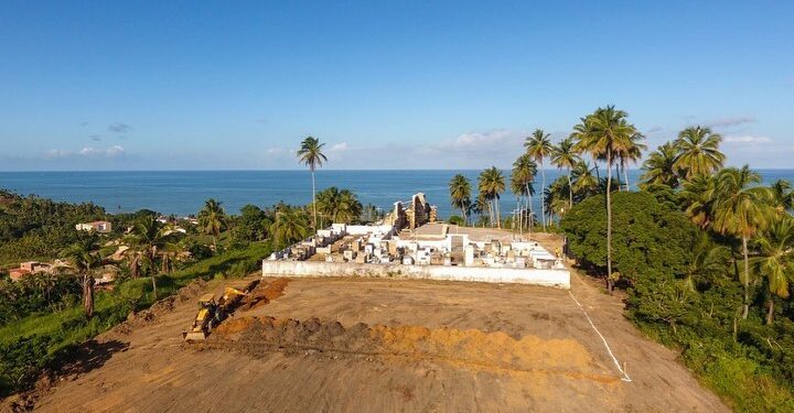 Prefeitura de Maragogi inicia ampliação do cemitério de São Bento