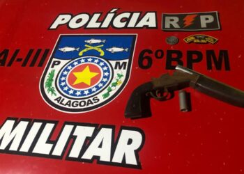 MARAGOGI – Seis indivíduos trocam tiros com policiais em Barra Grande; espingarda calibre “12” é apreendida.