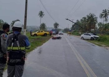 Acidente deixa dois feridos em Porto de Pedras