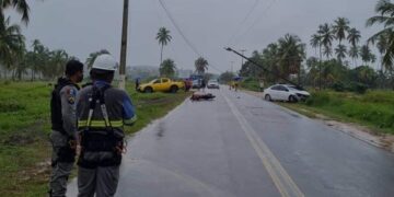 Acidente deixa dois feridos em Porto de Pedras