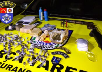 Plantão Policial — Tráfico de drogas e posse ilegal de arma de fogo em Matriz do Camaragibe