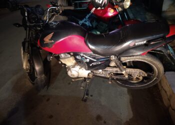 Polícia recupera moto roubada no conjunto Deda Paes