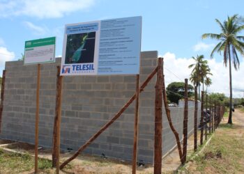 Canteiro para obras do sistema de esgotamento sanitário começa a ser instalado em Peroba