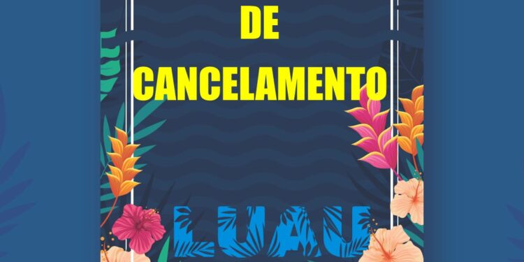 Luau Caminho Da Barra Cancelado