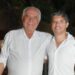 Júnior da Saneape e prefeito Sérgio Lira participam de evento do encerramento do filme Saraliaeleia