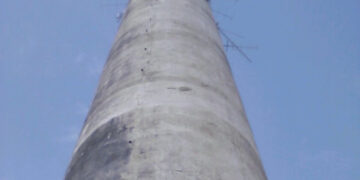 Maragogi: Pedaços de concreto caem de torre de telefonia; Defesa Civil e Corpo de Bombeiros são acionados 