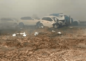 Usina diz que não provocou fumaça que resultou em engavetamento: “pode ter sido alguém que passou pela rodovia”