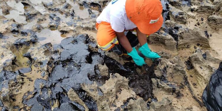 Óleo que atingiu praias do Nordeste veio de petroleiro grego, diz PF