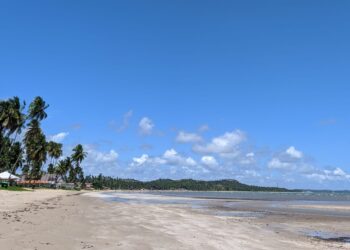MARAGOGI — Mesmo com a alta estação, turismo na praia de São Bento continua tímido
