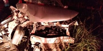 Retroescavadeira atinge veículo e mata uma pessoa na AL 101 Norte, em Maragogi