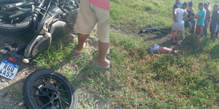 Acidente em Matriz do Camaragibe deixa um homem morto e outro gravemente ferido