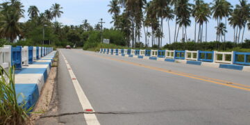 Pintadas por cima, podres por baixo; pontes de Maragogi estão sendo recuperadas