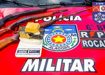 MARAGOGI — Traficantes são presos em Barra Grande com drogas e três espingardas