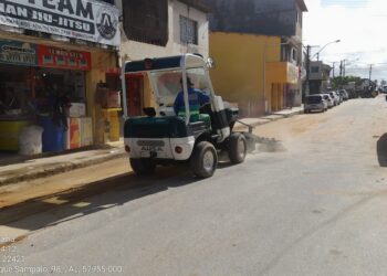 Saneape trabalha na limpeza de Maragogi durante o período chuvoso
