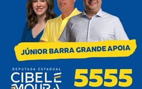 Vereador Júnior de Barra Grande apoia a deputada Cibele Moura pela segunda vez