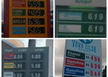 Diferença de preço da gasolina entre os postos de Maragogi chega a quase um real