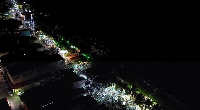 Réveillon em Maragogi é nota dez; cidade litorânea recebe o maior público dos últimos anos
