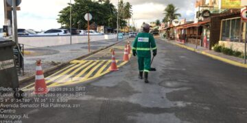 MARAGOGI — Saneape mantém a cidade limpa durante a alta estação