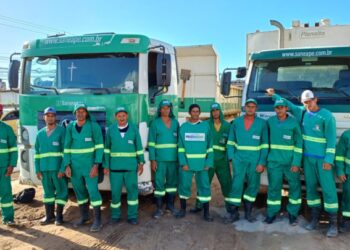 MARAGOGI- Saneape prepara equipe de limpeza para festa de Momo